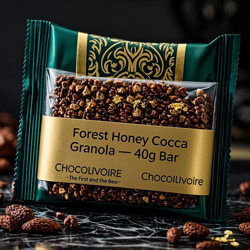 Granola Miel de Forêt — Boîte 12 barres — vue