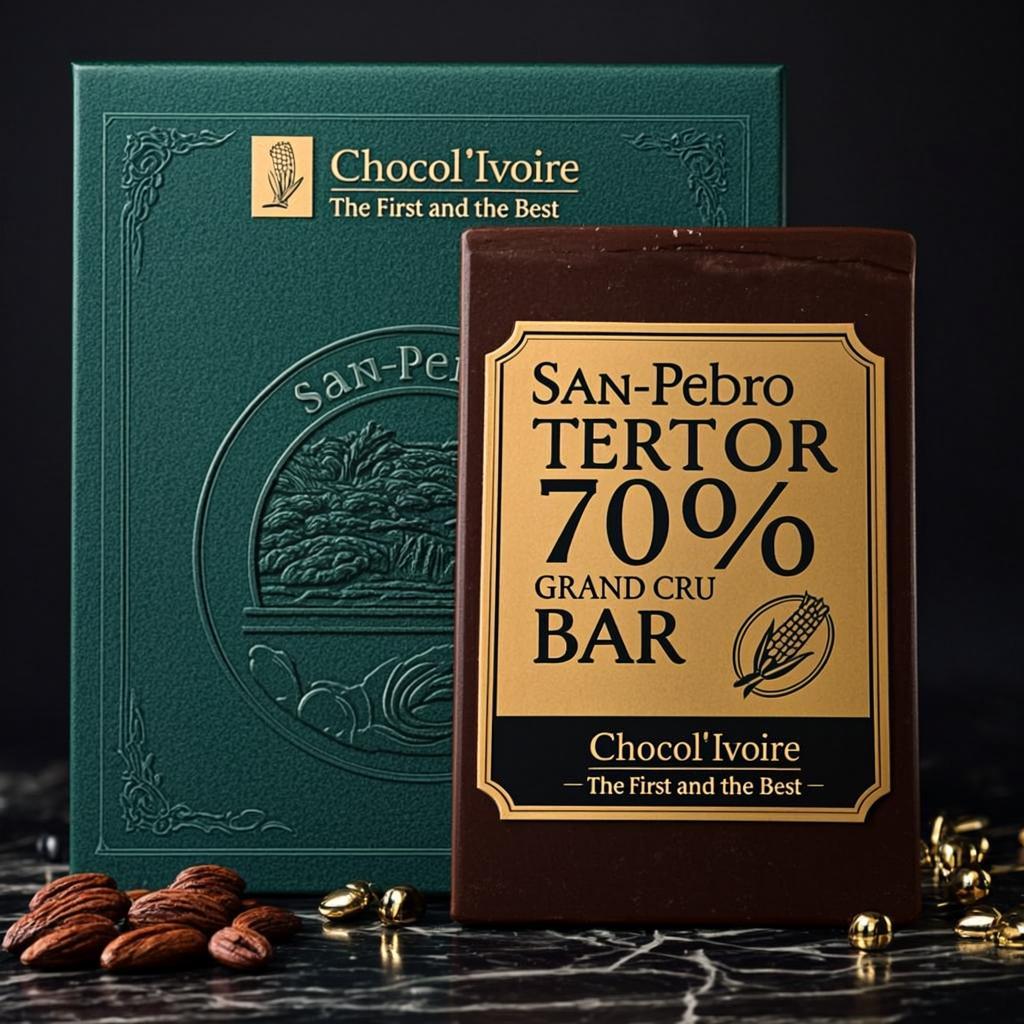 Coffret Entreprise — Barre San-Pédro Grand Cru 70 % — vue