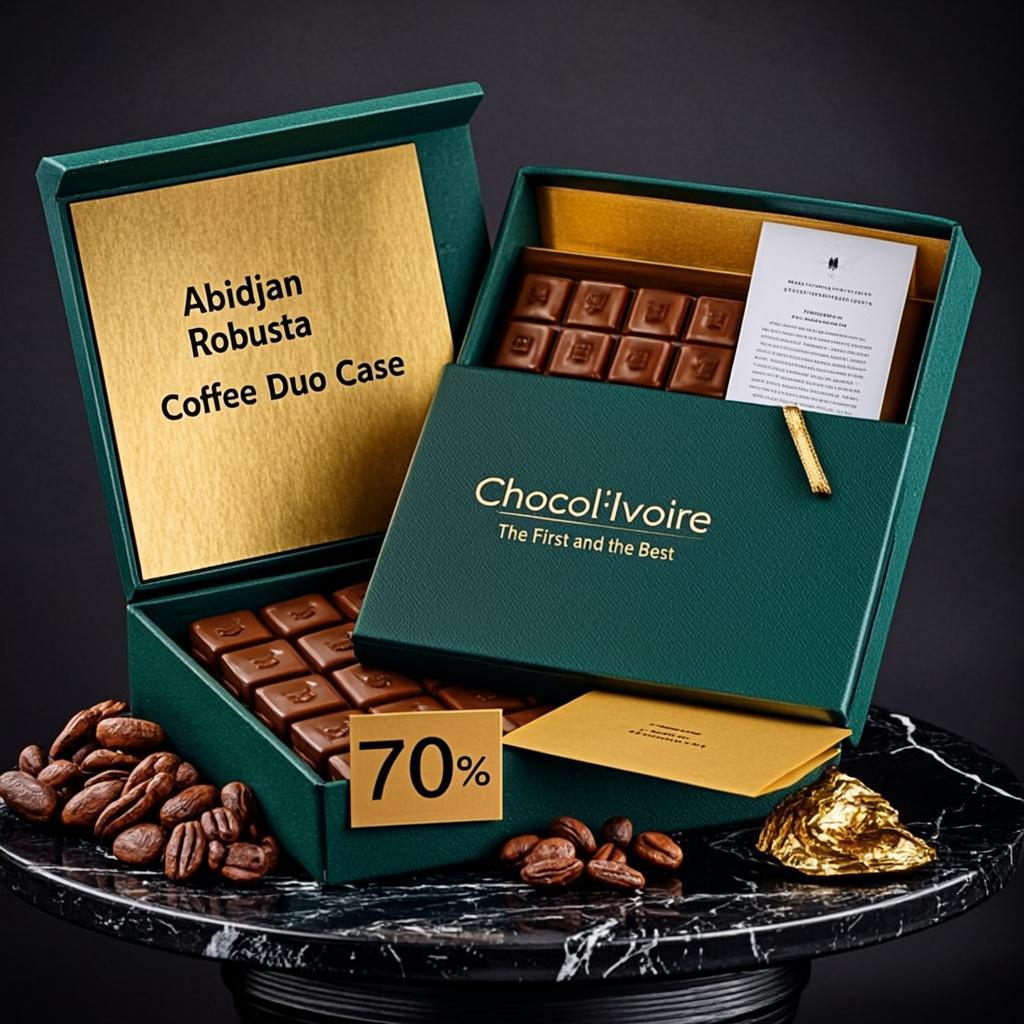 Duo Case Café Robusta d'Abidjan — vue
