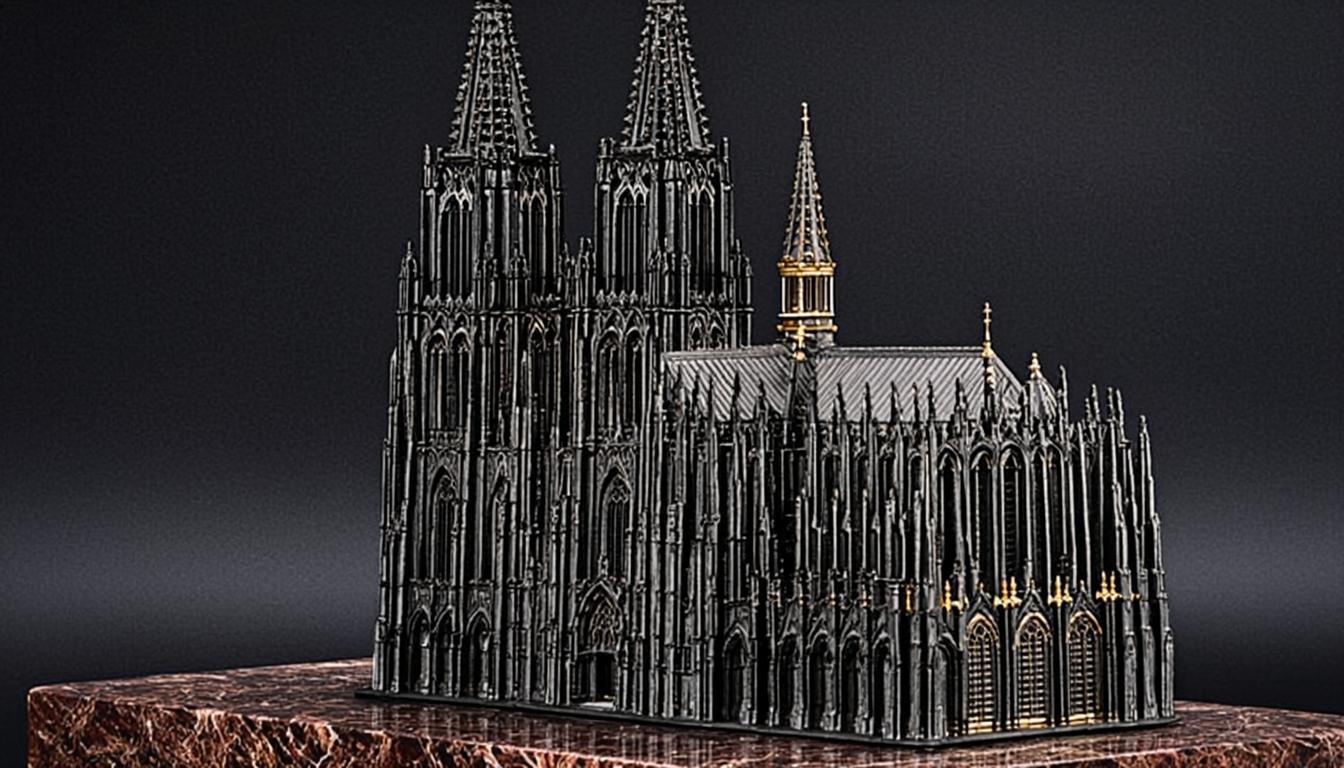 Élévation XLVIII — Cathédrale de Cologne — Kölner Dom en Grand Chocolat — vue