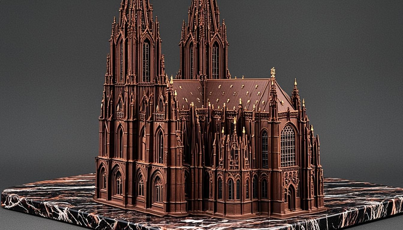 Élévation LI — Cathédrale Sainte-Cécile d'Albi en Grand Chocolat — vue