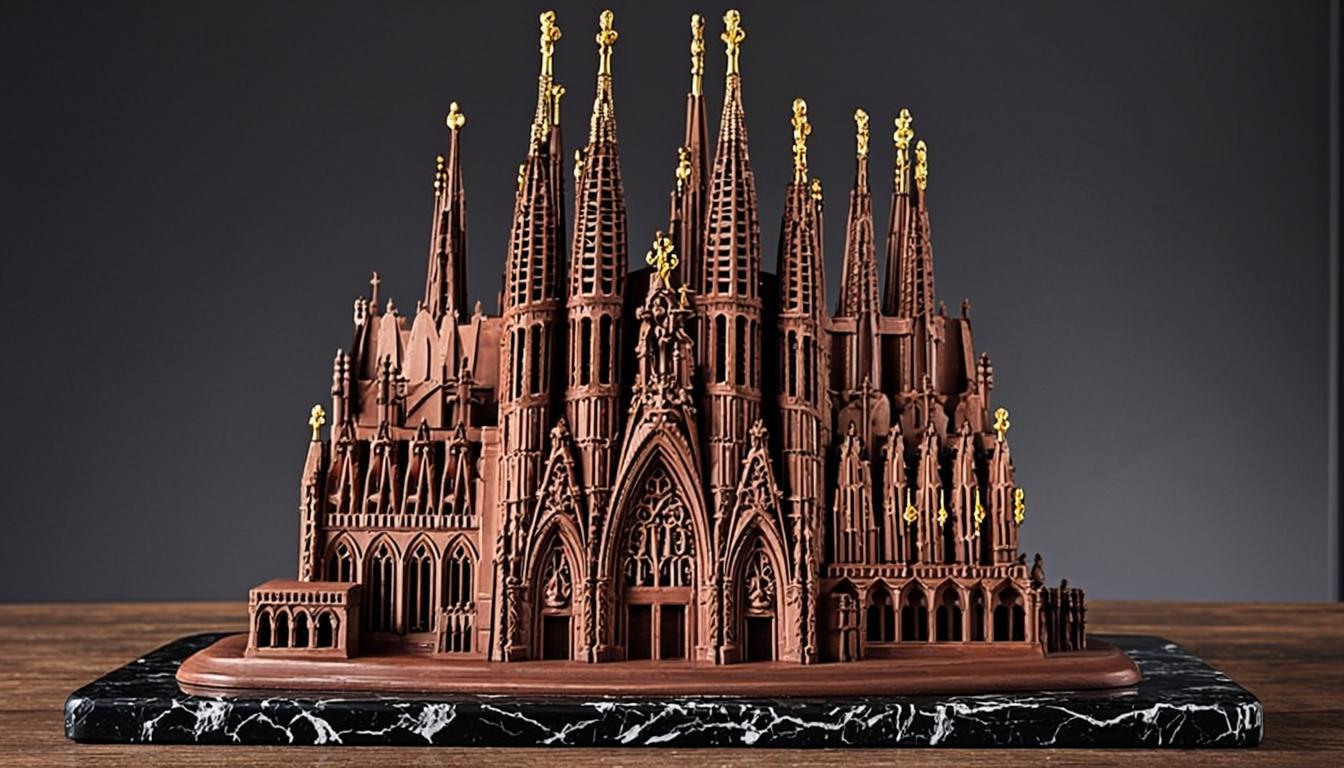 Élévation LIII — Basilique Saint-Pierre de Rome en Grand Chocolat — vue