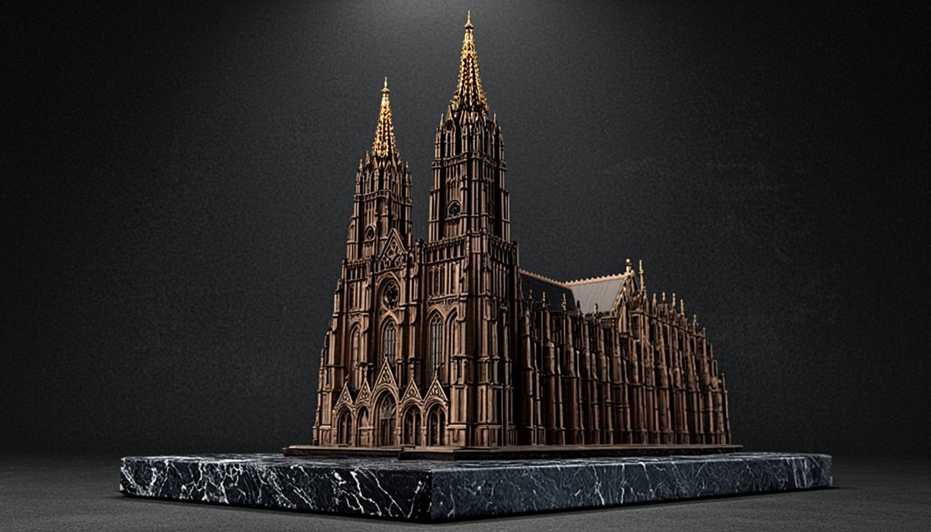 Élévation LIX — Cathédrale de Tolède en Grand Chocolat — vue