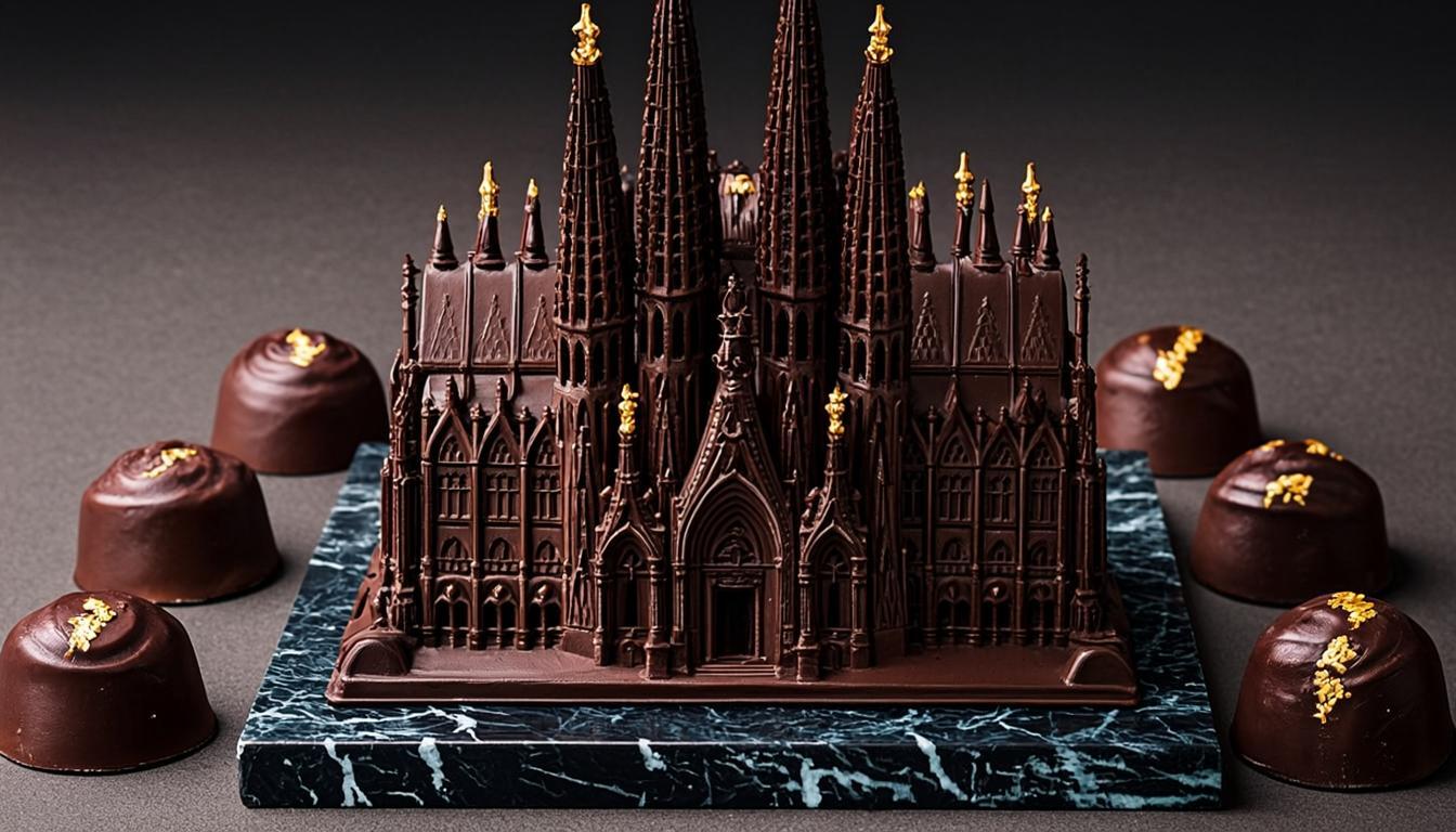 Élévation LXXV — Münster de Fribourg en Grand Chocolat — vue