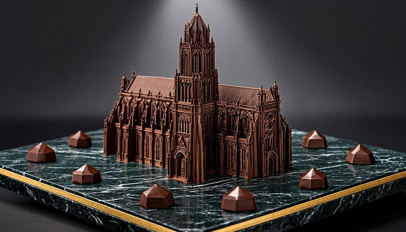 Élévation LXXXV — Saint-Basile de Moscou en Grand Chocolat — vue