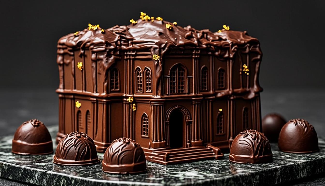 Élévation LXXXVIII — Duomo Santa Maria del Fiore de Florence en Grand Chocolat — vue