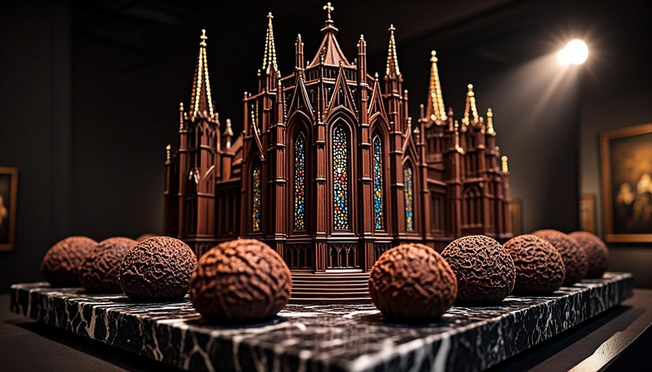 Élévation XC — Duomo d'Orvieto en Grand Chocolat — vue