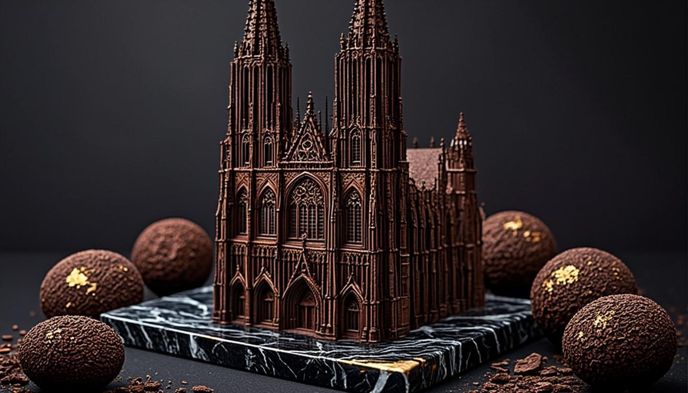 Élévation XCI — Campanile de Pise en Grand Chocolat — vue