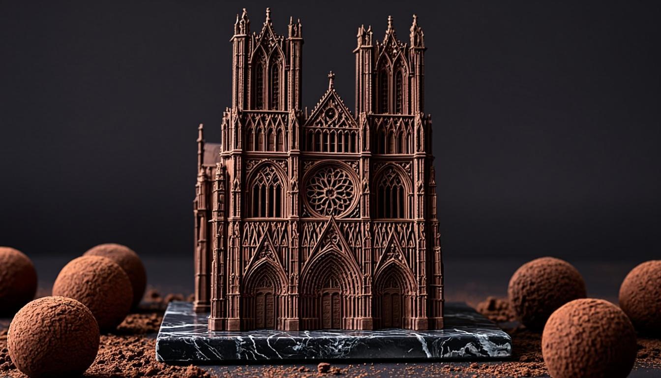 Élévation XCIV — Basilique Saint-Denis en Grand Chocolat — vue