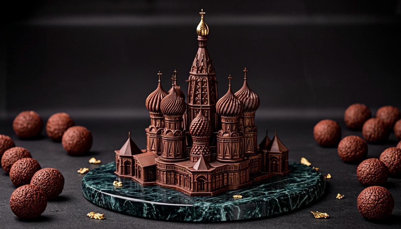 Élévation XCIX — Cathédrale de Coutances en Grand Chocolat — vue