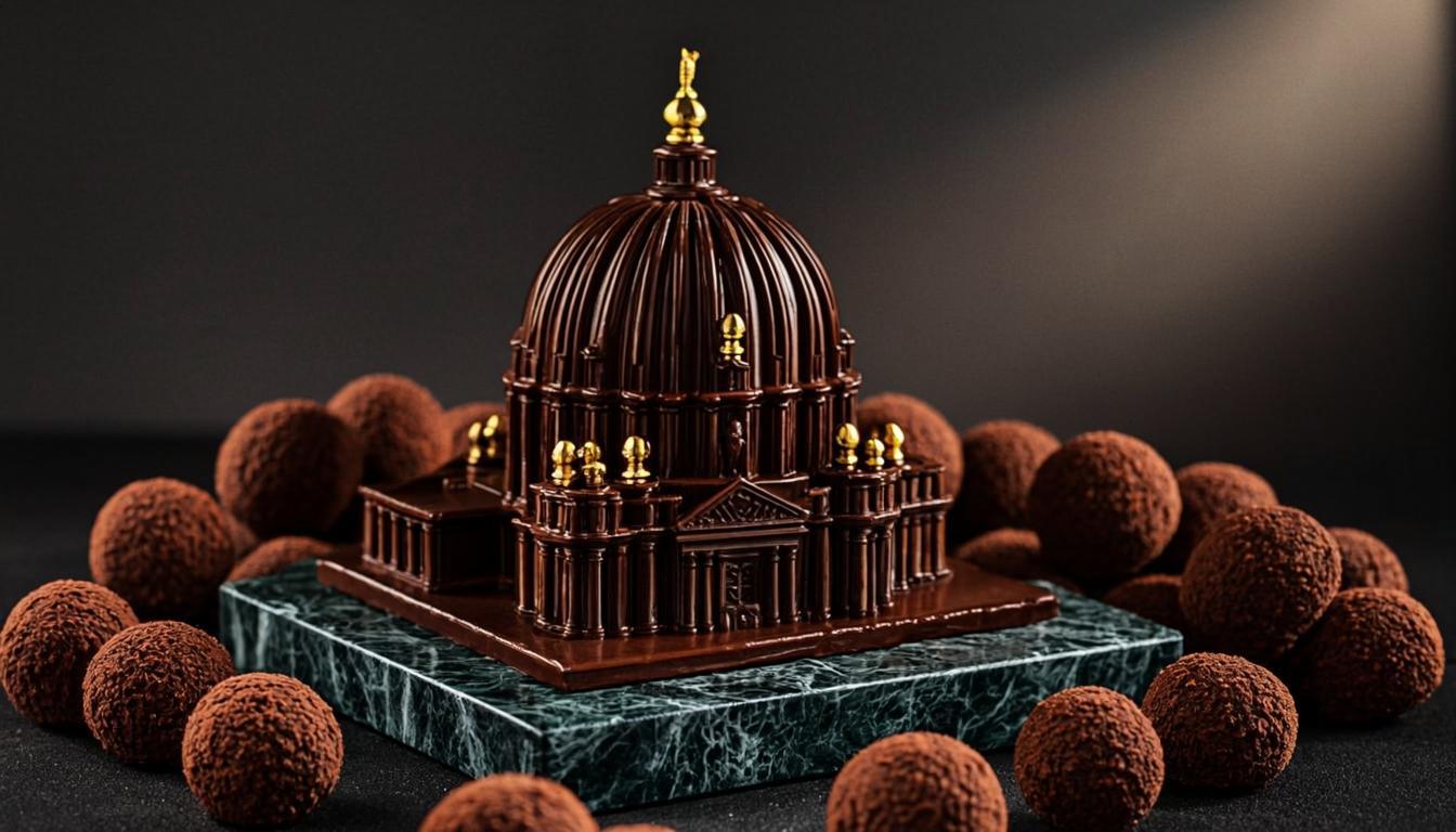 Élévation CI — Cathédrale de Metz en Grand Chocolat — vue