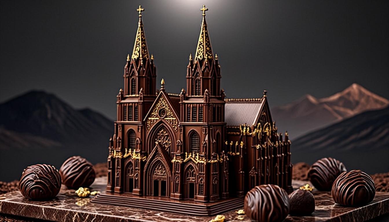 Élévation CIII — Cathédrale de Verdun en Grand Chocolat — vue
