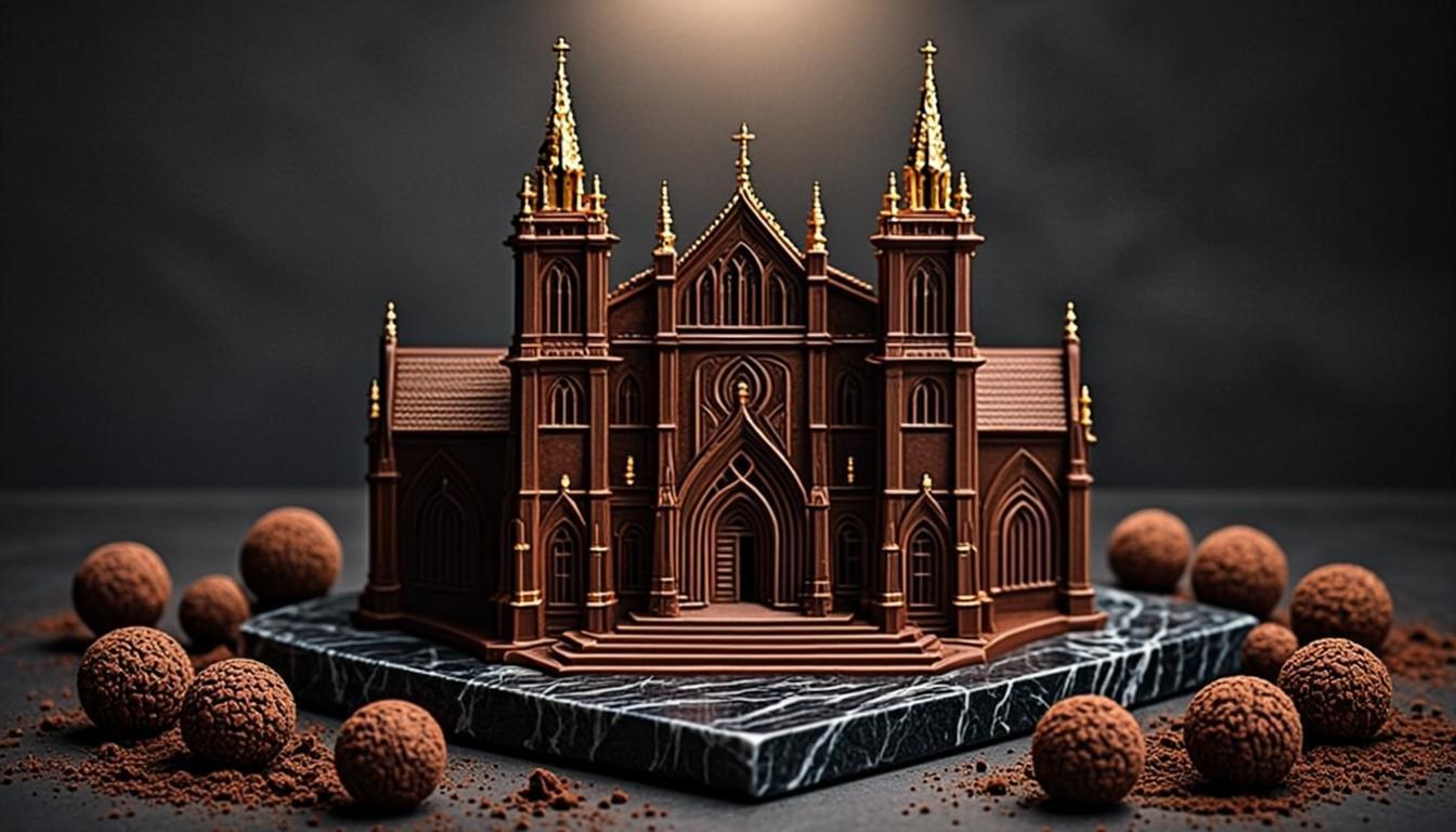 Élévation CVI — Cathédrale Saint-Front de Périgueux en Grand Chocolat — vue