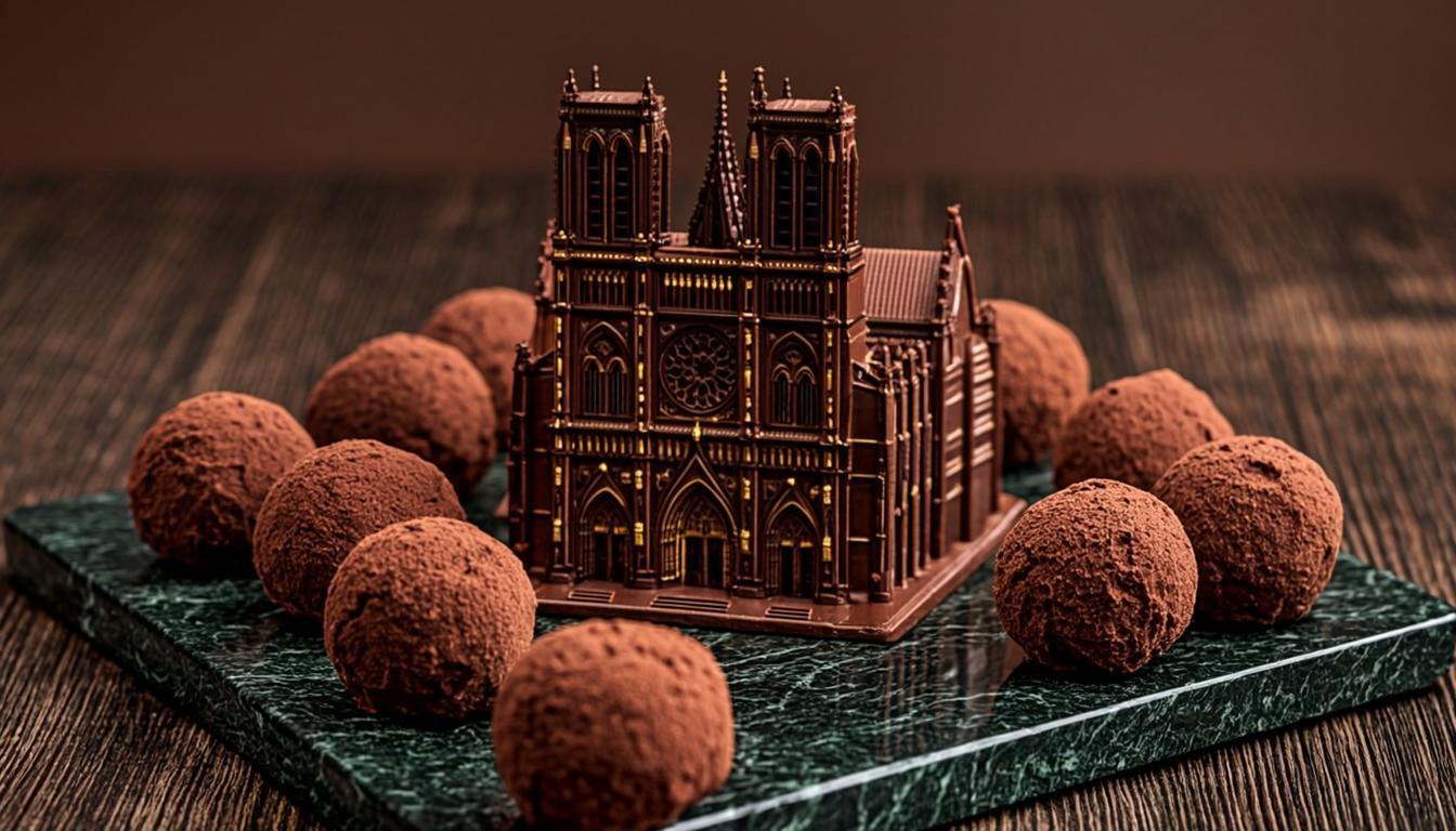 Élévation CVII — Basilique du Sacré-Cœur de Paris en Grand Chocolat — vue