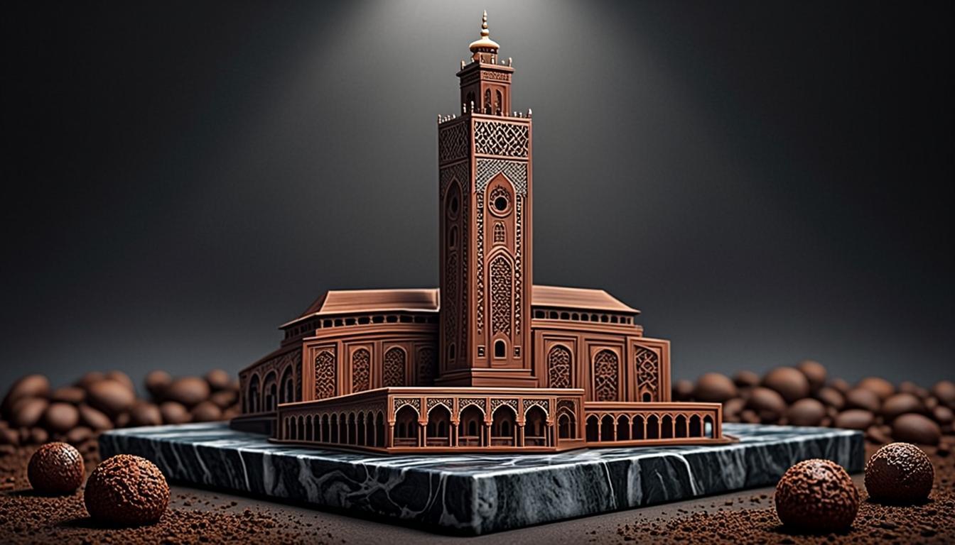 Élévation CIX — Cathédrale de Lausanne en Grand Chocolat — vue