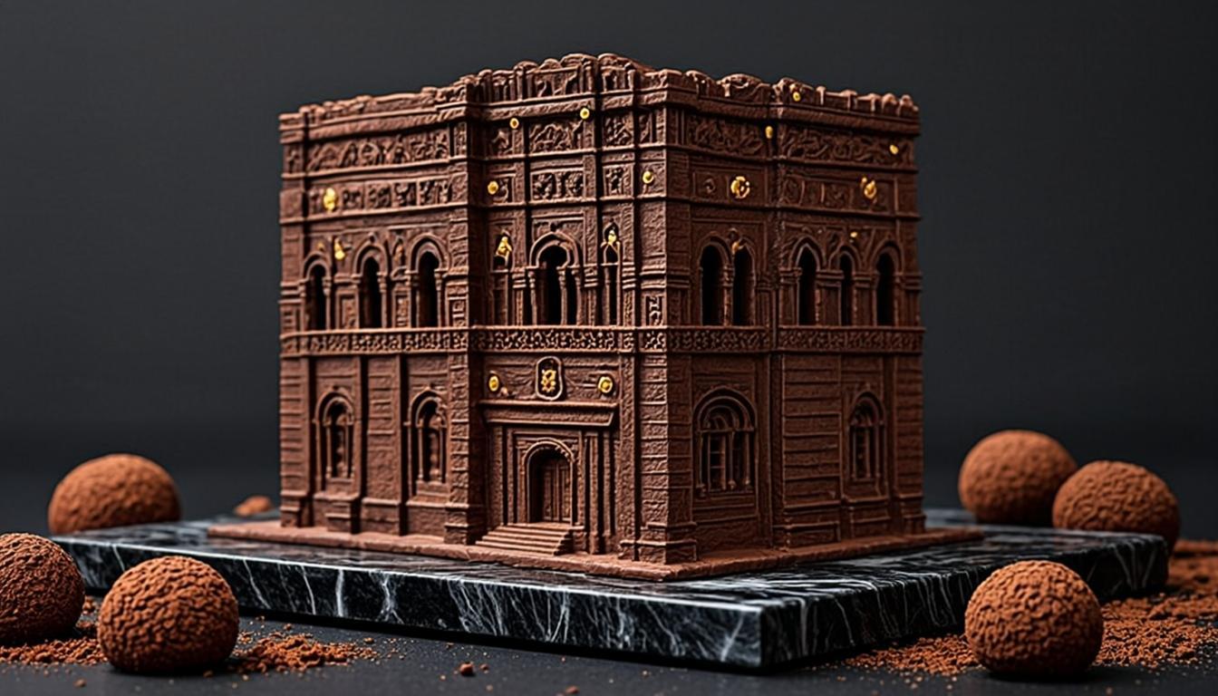 Élévation CX — Münster de Bâle en Grand Chocolat — vue