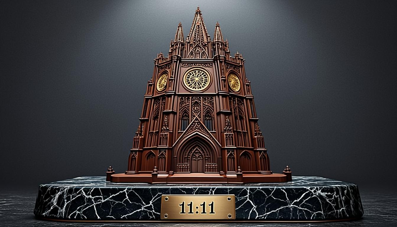 Élévation CXI — Grossmünster de Zurich en Grand Chocolat — vue